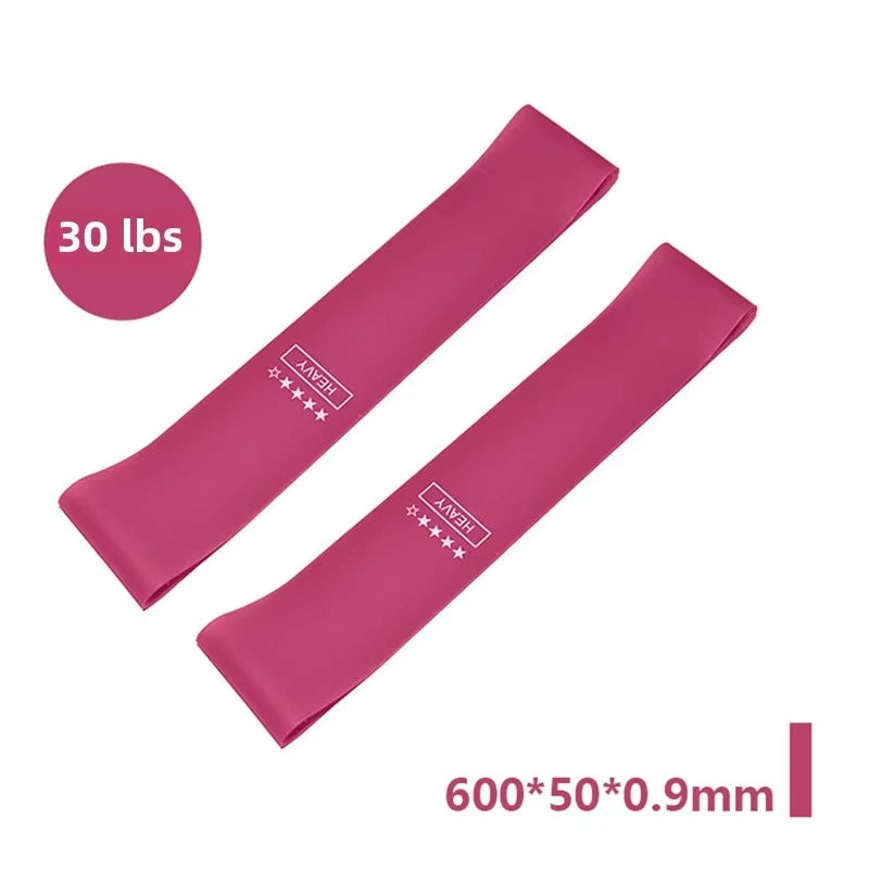 Portable Resistance Band Women'S Squat Hips Tension Bands Gym Yoga Equipment Tension Slim Legs Slim Hands Elastic Circle