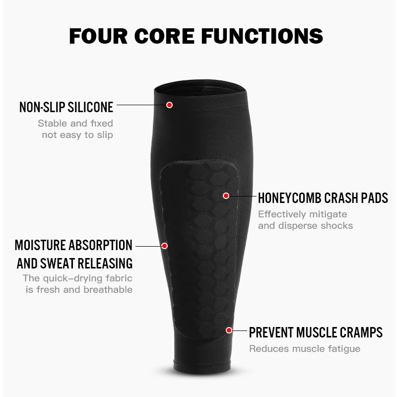 ProFlex Soccer Shin Guards – Lightweight ABS Protection for Youth & Adult Players