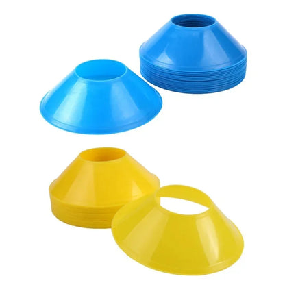 Soccer Training Sign Dish Pressure Resistant Cones Marker Discs Bucket Outdoor Basketball Football Training Sports Accessory