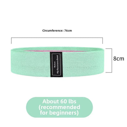 Portable Resistance Band Women'S Squat Hips Tension Bands Gym Yoga Equipment Tension Slim Legs Slim Hands Elastic Circle