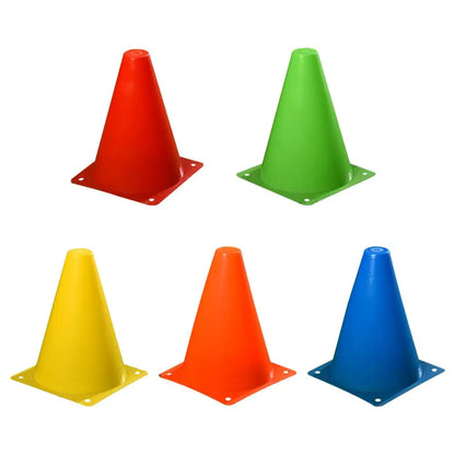 10 pcs Soccer Marker Cones Football Marking Cup Portable Lightweight kate Marker Cones Roller Soccer Training Equipment