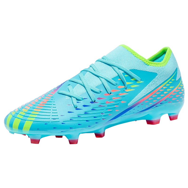 High Quality Mens Soccer Shoes TF/FG Training Football Sneakers Ultralight Non-Slip Turf Soccer Cleats Chuteira Campo