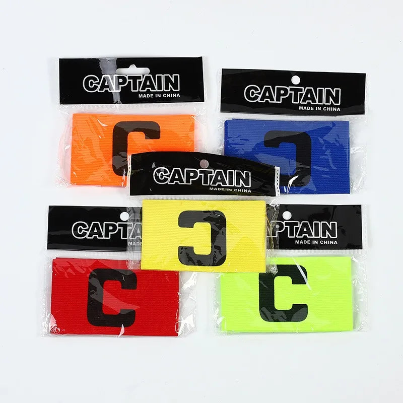 1PC Football Captain's Armband C-band Sports Armband Match Captains Wear Armband Football Equipment Football Accessories