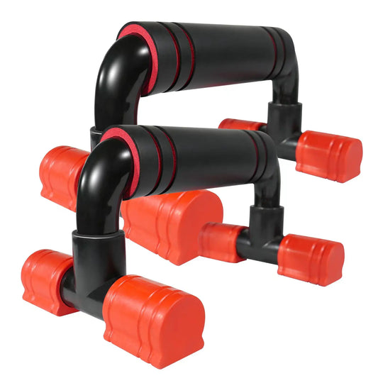 AVIVOR Push Up Bars - Robust Handle Generous Foam Anti-slip Footpads Workout Stands for Strength Training, Push Up Stands