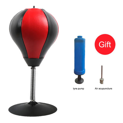 Desktop Punching Bag Table Boxing Punch Ball with Strong Suction Cup Kids Adults Stress Relief Toys For Thai Sports Equipment