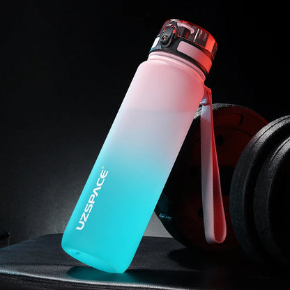 500/800/1000ml Sports Water Bottle Portable Leakproof Shaker Drinkware Outdoor Tour Gym Fitness Cup Tritan Plastic Jugs BPA Free