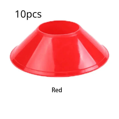 Soccer Training Sign Dish Pressure Resistant Cones Marker Discs Bucket Outdoor Basketball Football Training Sports Accessory