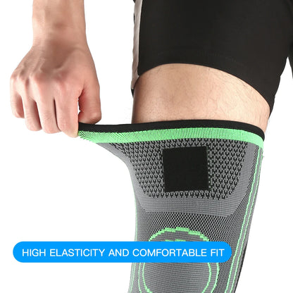 Sports Compression Knee Brace Elastic Support Pads Knee Pads Fitness Equipment Volleyball Basketball Cycling 2023