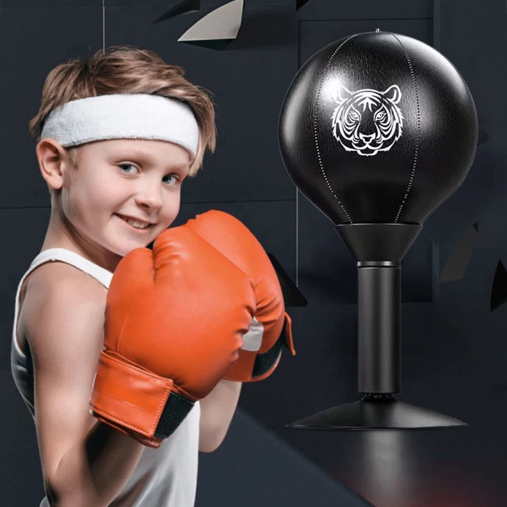 Desktop Punching Bag Table Boxing Punch Ball with Strong Suction Cup Kids Adults Stress Relief Toys For Thai Sports Equipment