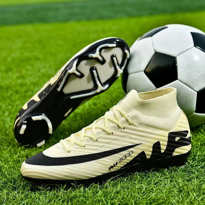 Original New Men Football Shoes Professional Football Shoes Society Cleats Indoor Fast Soccer Shoes Training Football Boots