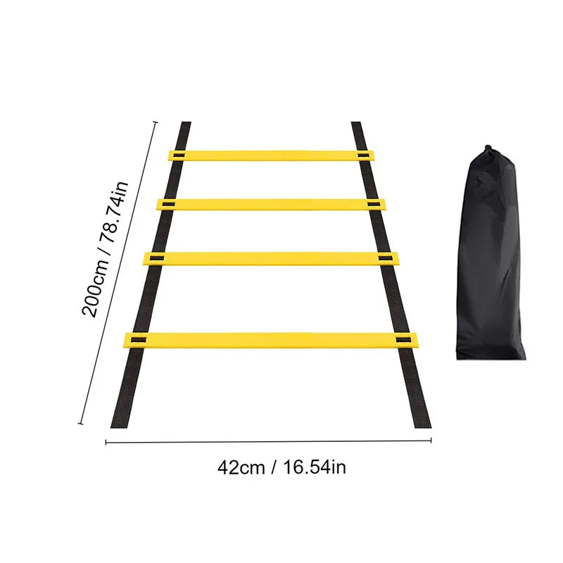 Agility Ladders Nylon Straps For Speed Training And Sports Flexibility Agility Football Training Energy Ladder Equipment