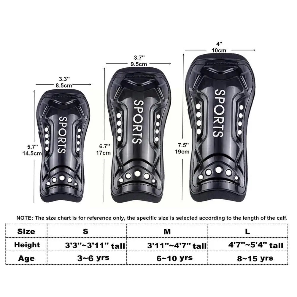 New ABS Football Shin Guards – Ultimate Leg Protection for Kids & Adults