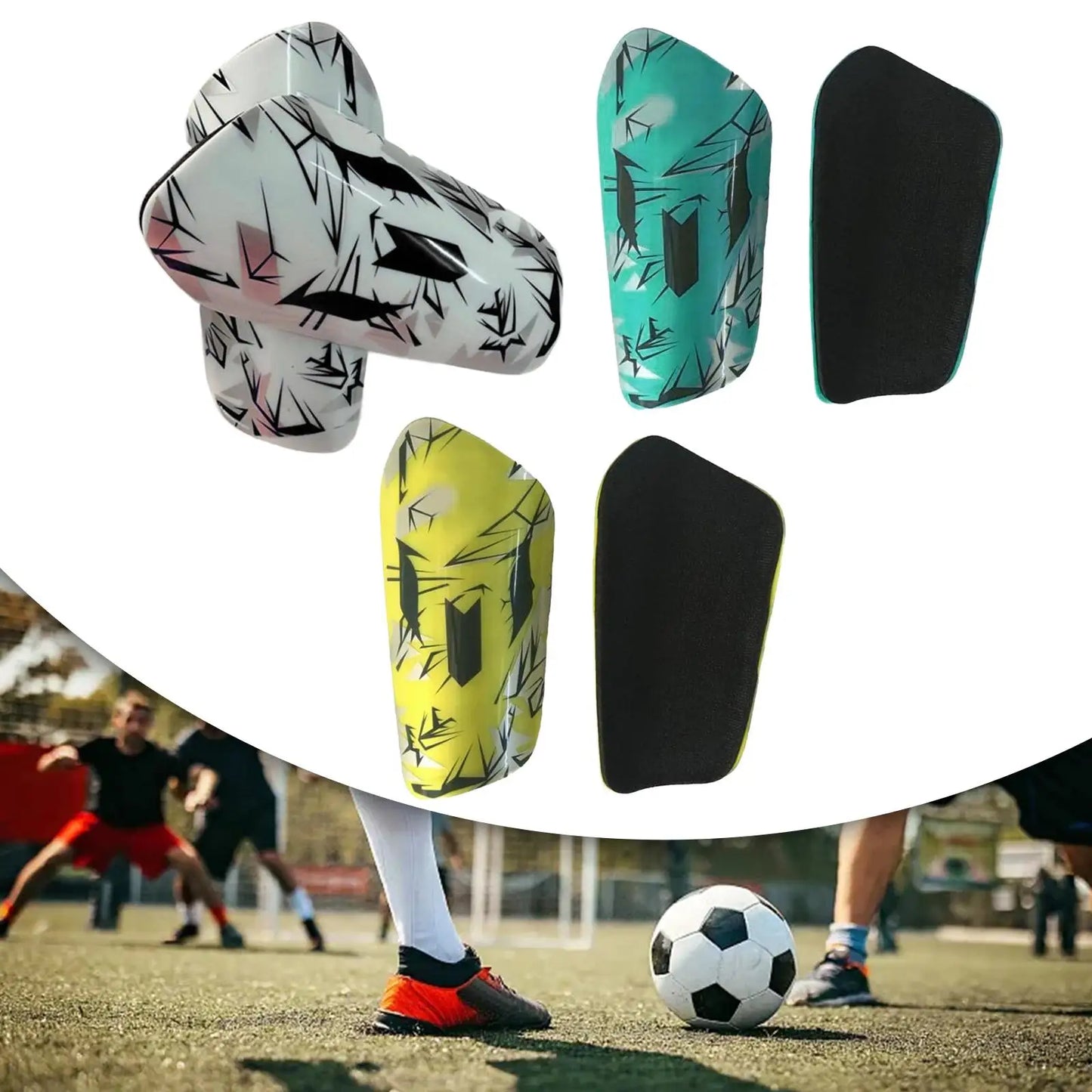 1 Pair Soccer Shin Guards Football Shin Guards Protective Equipment Lightweight Protection Shin Pads for Women Kids Boys Men