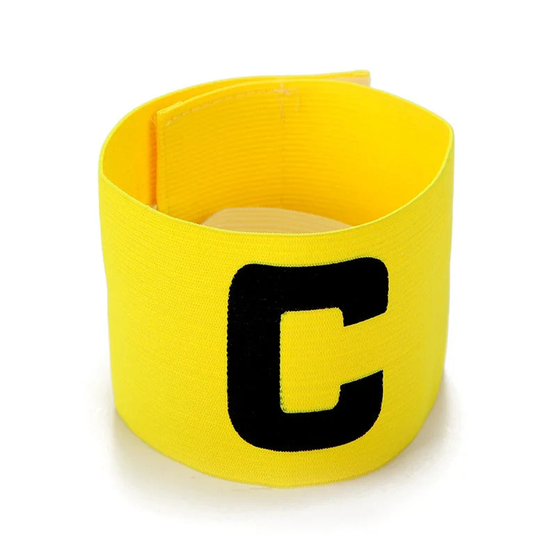 1PC Football Captain's Armband C-band Sports Armband Match Captains Wear Armband Football Equipment Football Accessories