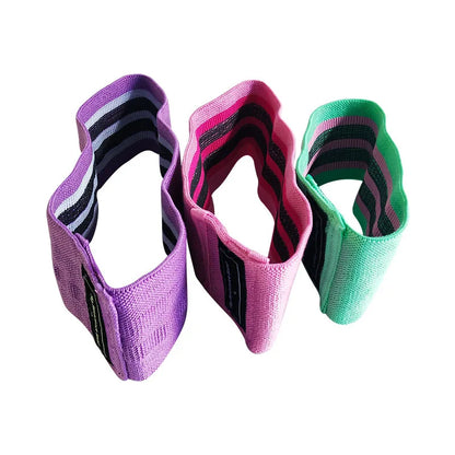 Resistance Hip Booty Bands Glute Thigh Elastic Workout Bands Squat Circle Stretch Fitness Strips Loops Yoga Gym Equipment