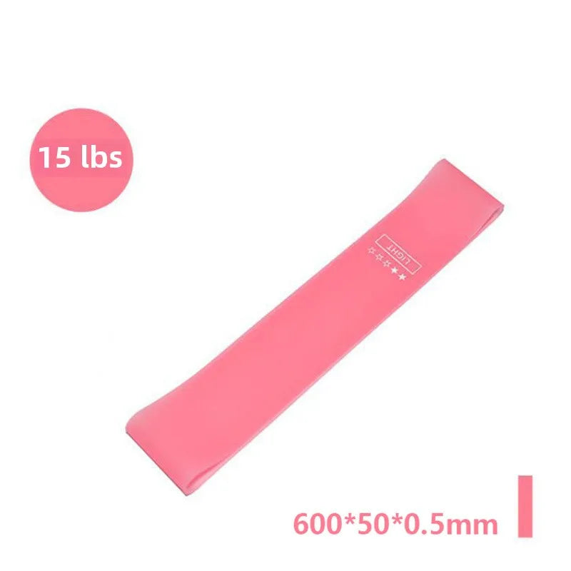 Portable Resistance Band Women'S Squat Hips Tension Bands Gym Yoga Equipment Tension Slim Legs Slim Hands Elastic Circle