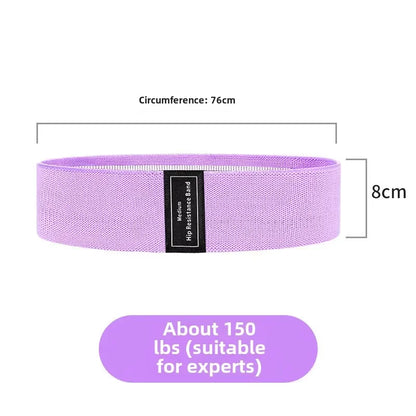 Portable Resistance Band Women'S Squat Hips Tension Bands Gym Yoga Equipment Tension Slim Legs Slim Hands Elastic Circle